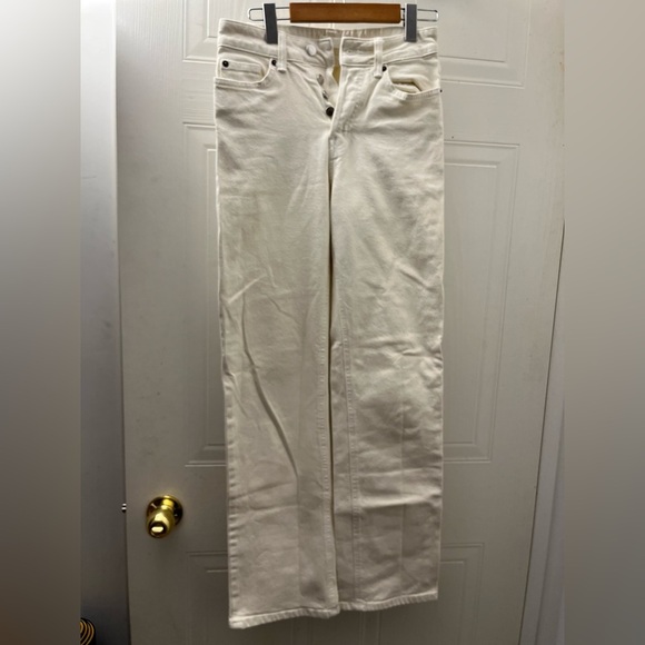 H&M High-Waist Straight-Leg Jeans - Picture 1 of 7